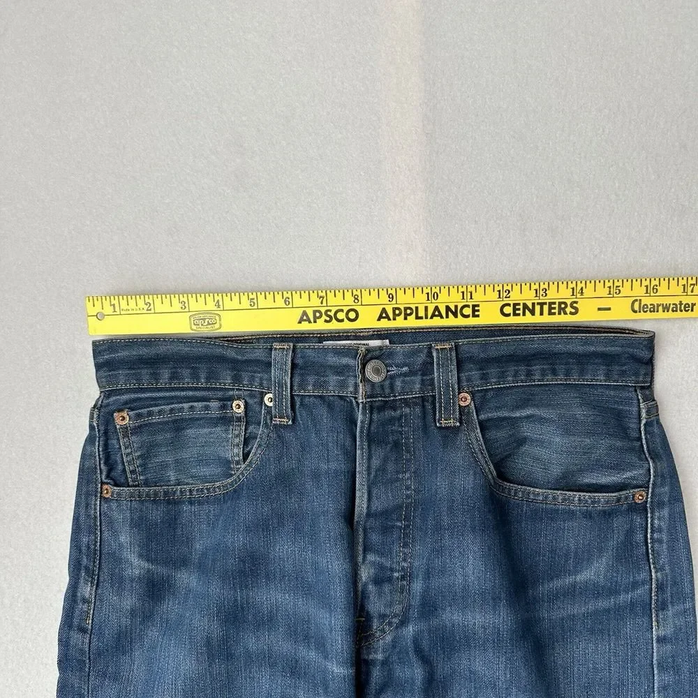 Vintage‎ Levis 501XX Jeans Denim Button Fly Pants Mens 32x31 Y2K
